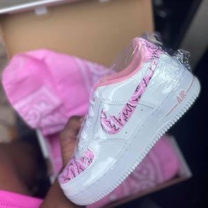 Custom Bandanna Style Air Force Ones